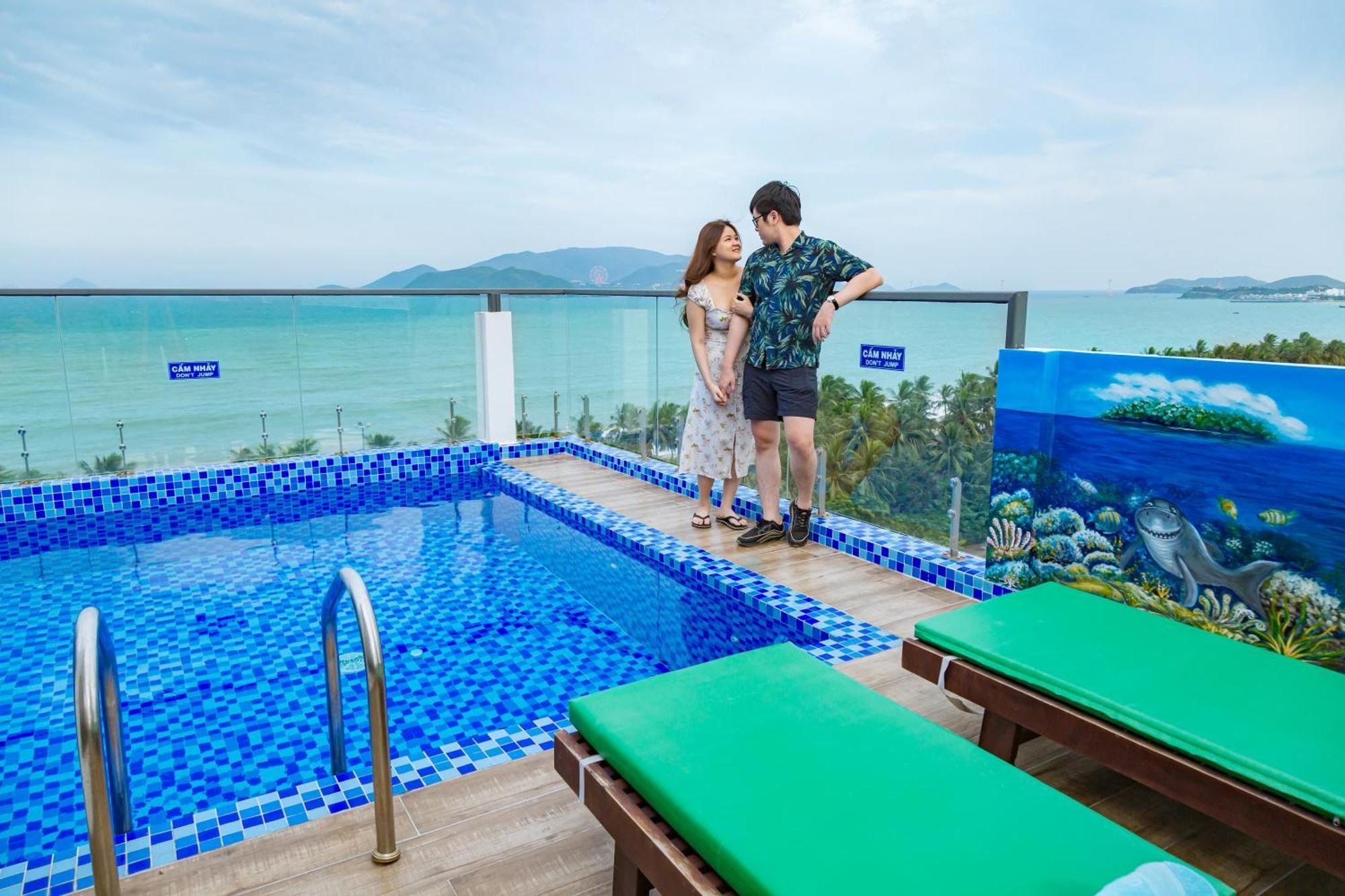 Azura Gold Hotel & Apartment Nha Trang Exterior foto